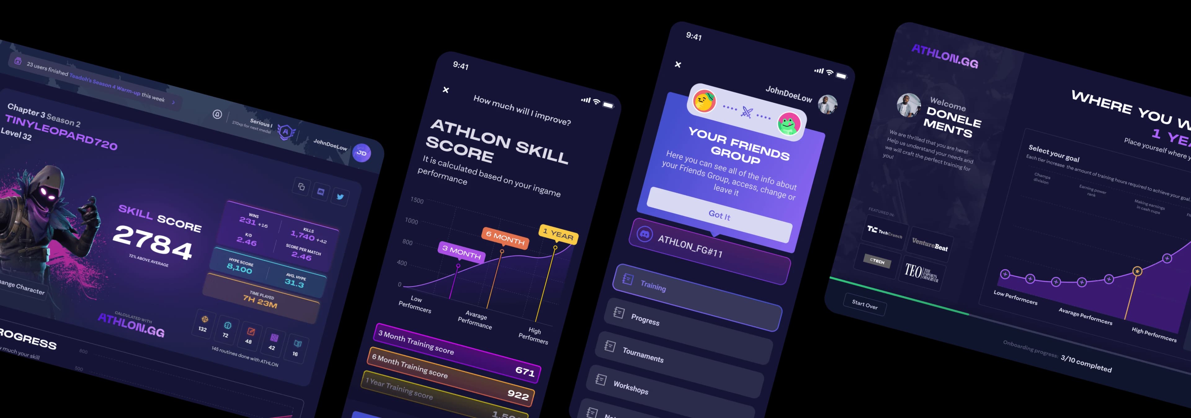 Athlon app showcase