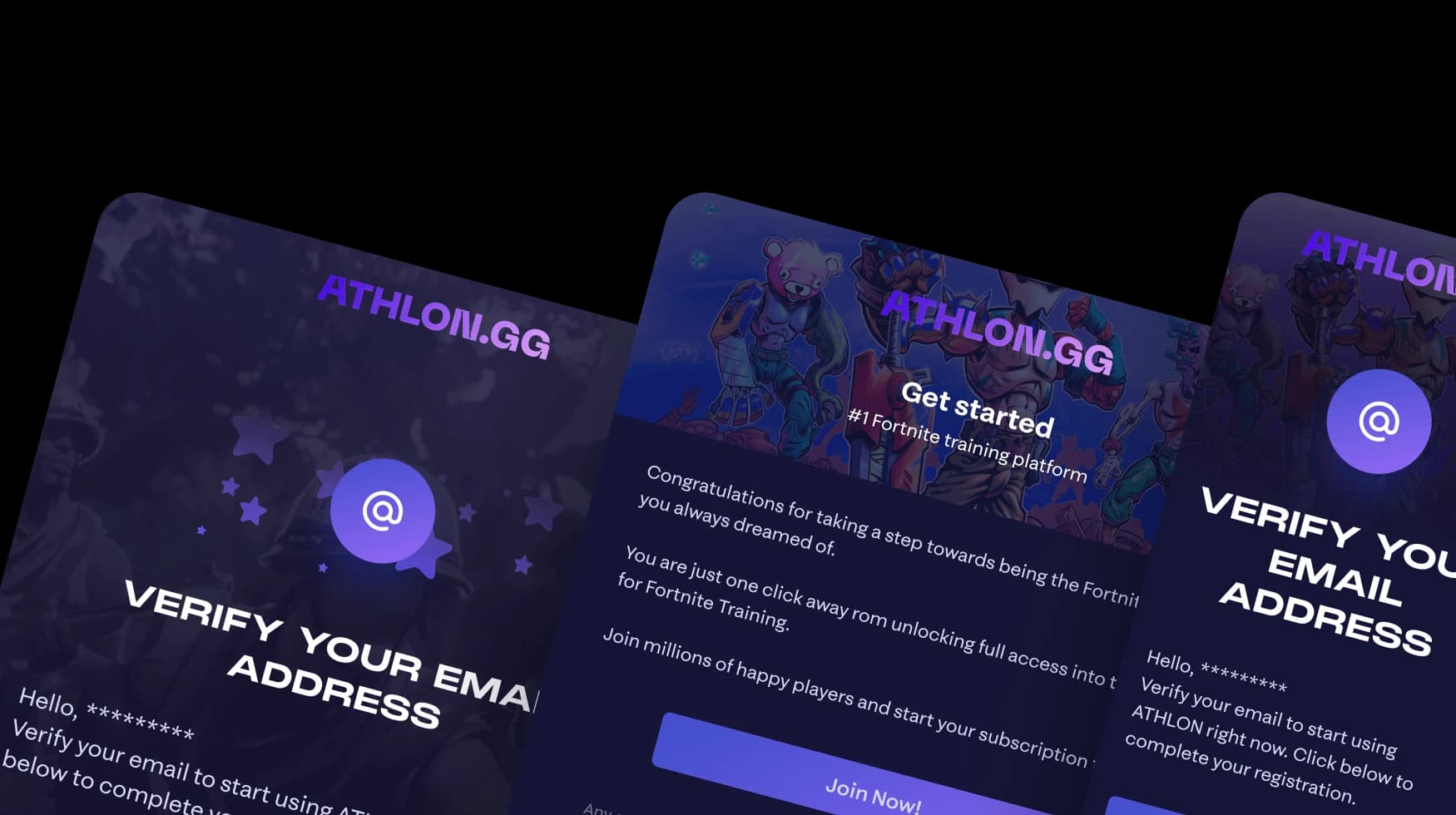Email designs