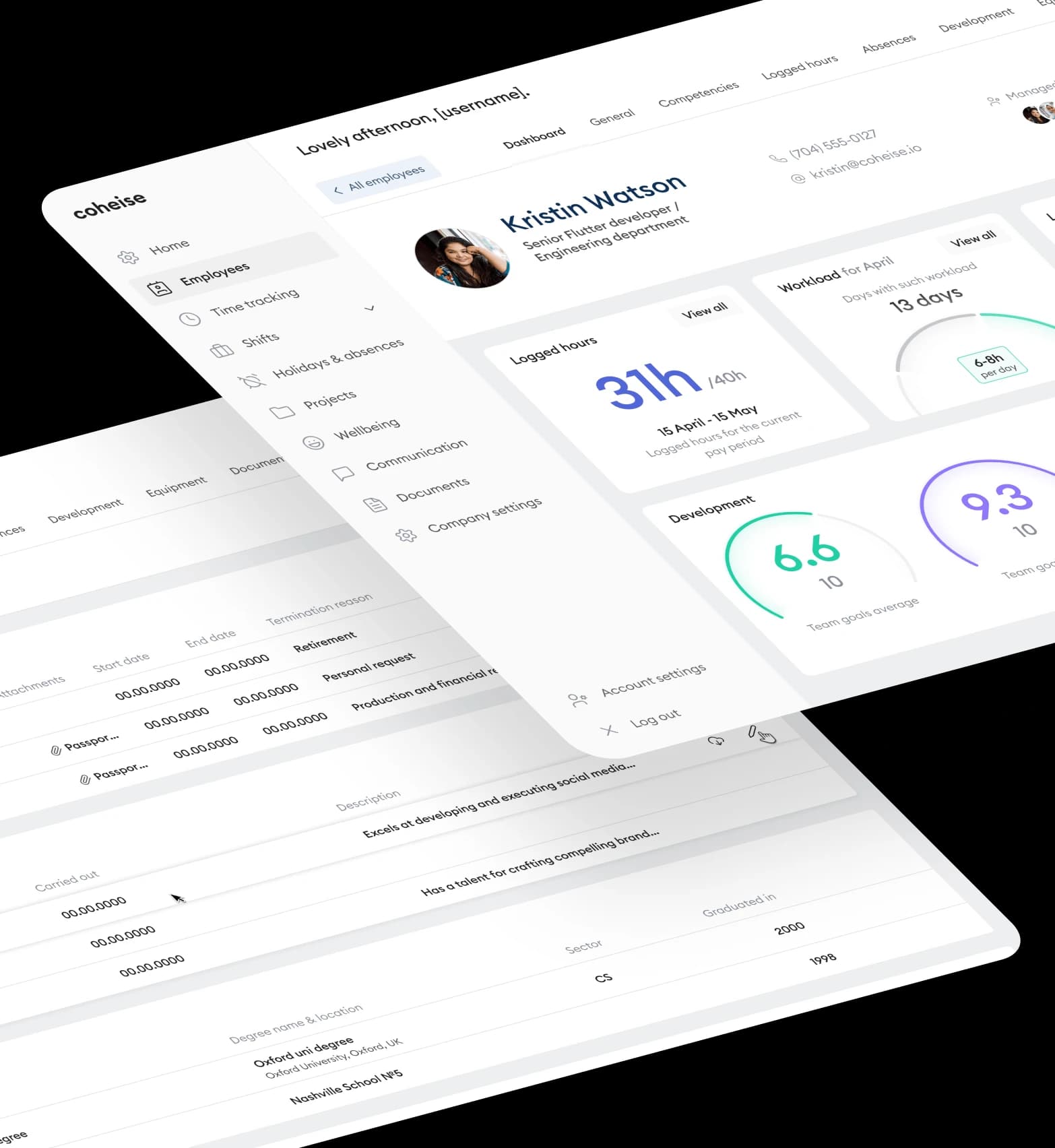 UI work illustration B